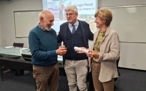 Confindustria Como premia Giorgio Penati per 50 anni di lavoro