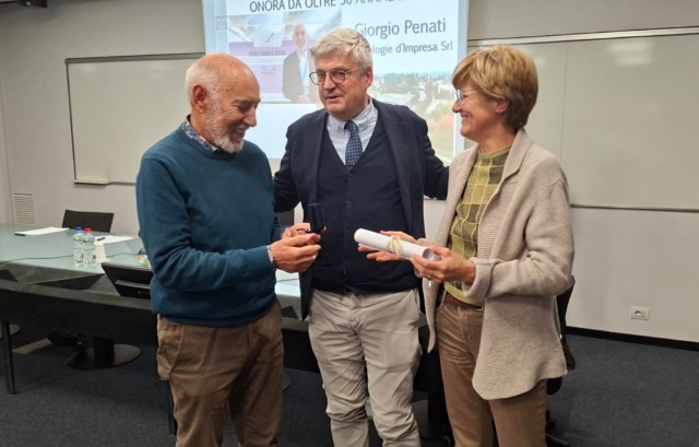 Confindustria Como premia Giorgio Penati per 50 anni di lavoro