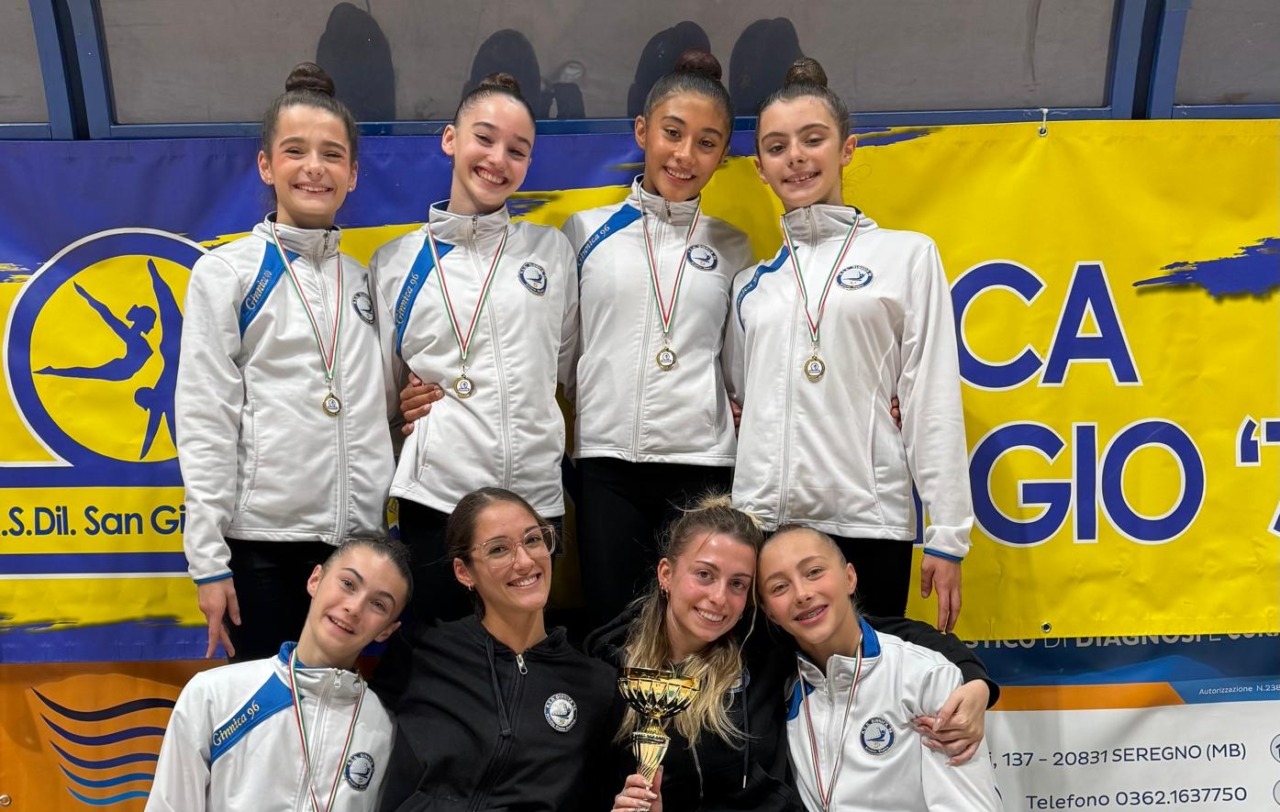 Ginnica 96, è oro a Desio