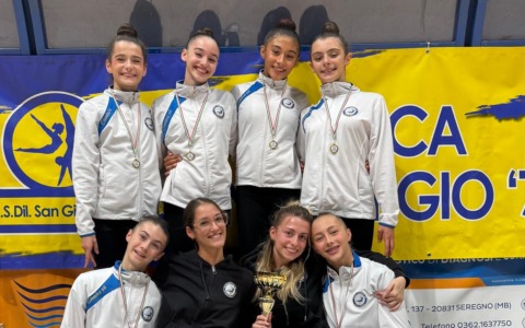Ginnica 96, è oro a Desio