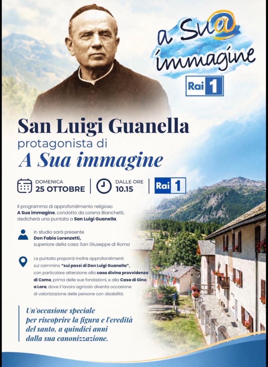 “A Sua immagine” dedica una puntata a San Luigi Guanella