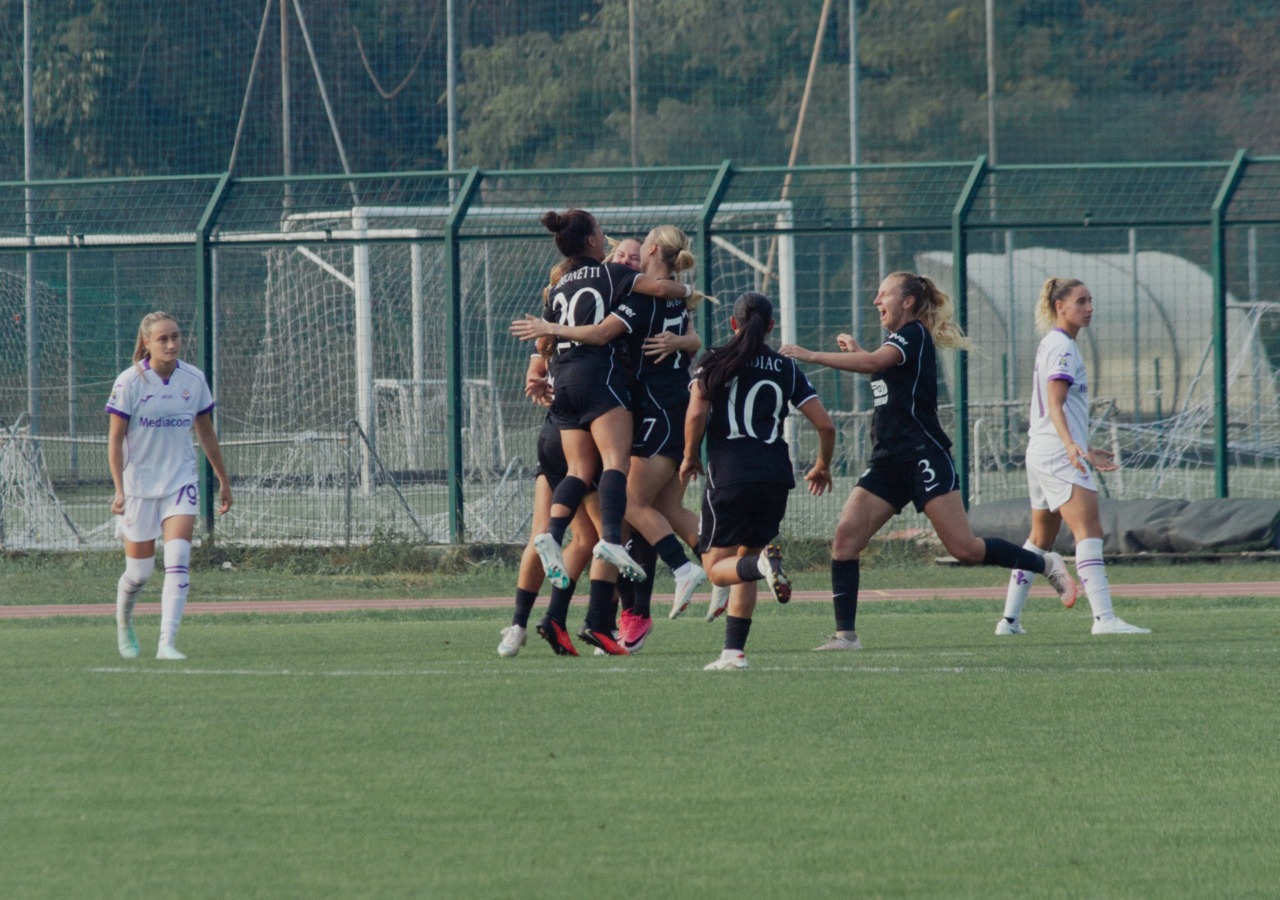 Tra Como Women e Fiorentina finisce in parità