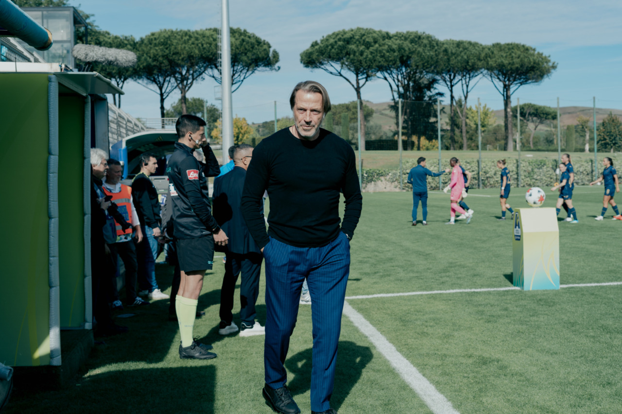 Lazio Como Women mister Paolo Tramezzani