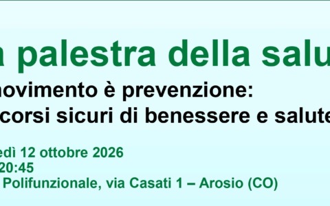 Arriva nel comasco la prima “Palestra della Salute”: il movimento come prevenzione